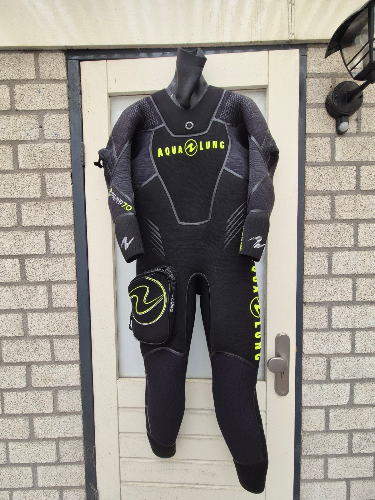 Aqualung semi-dry suit, Watersport en Boten, Duiken, Ophalen, Gebruikt, Duikpak