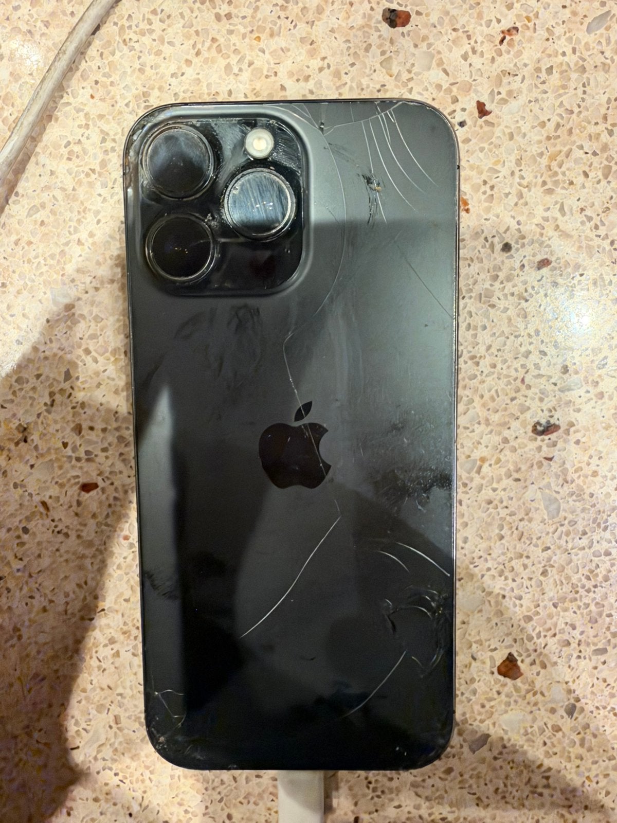 Iphone 16 pro max, Gebruikt, Zwart, IPhone 16 Pro Max, Zonder abonnement