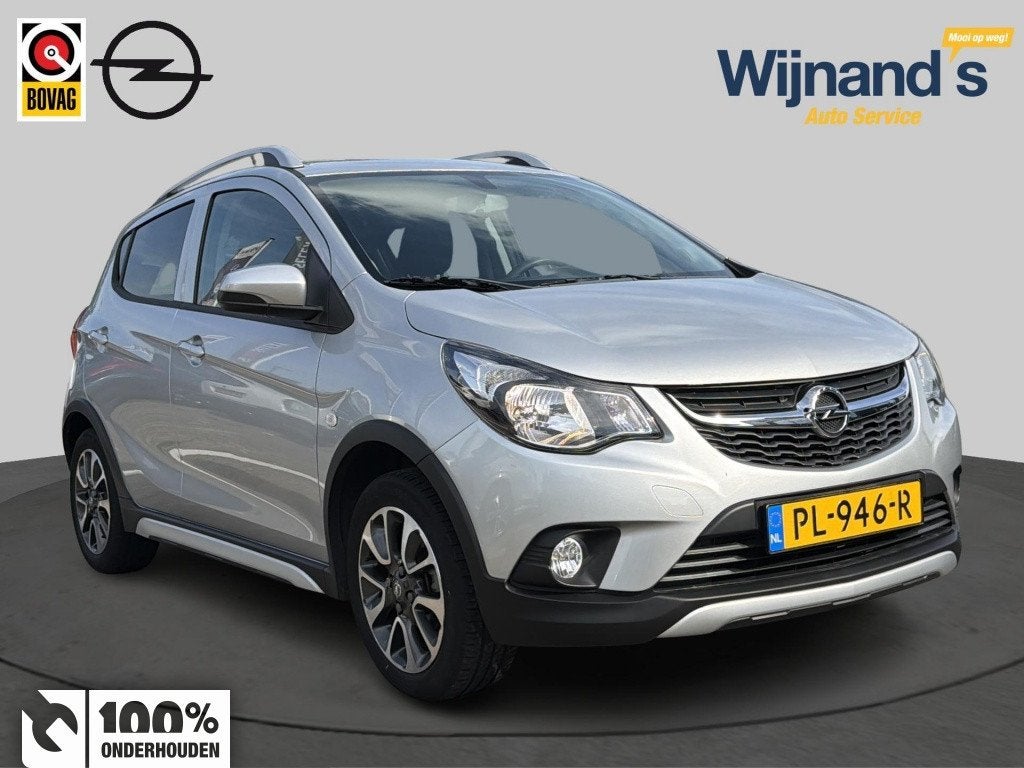 Opel KARL 1.0 Rocks Online Edition | Android Auto | parkeers, Keurmerk '100% Onderhouden', Stof, Gebruikt, 23 km/l