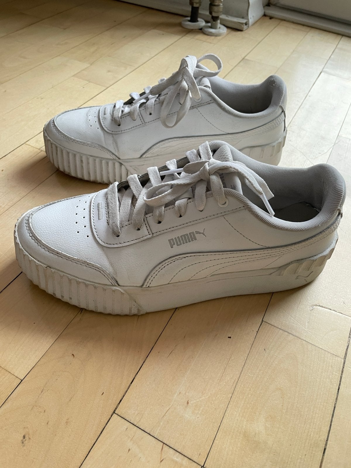 Puma sneakers wit - Maat 41, Ophalen, Gedragen, Wit, Sneakers of Gympen