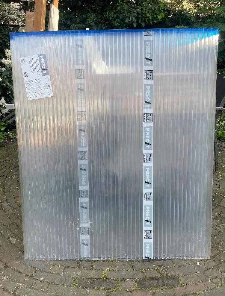 Polycarbonaat plaat 98 cm bij 115 cm, Doe-het-zelf en Verbouw, Platen en Panelen, Ophalen, Nieuw, Overige materialen, Minder dan 20 mm