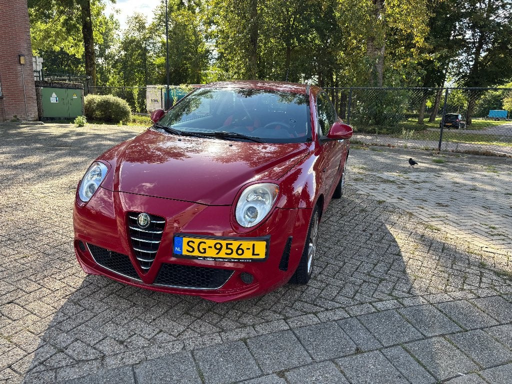 Alfa Romeo MiTo 1.4 16V 2009 Rood, Voorwielaandrijving, Euro 5, Stof, ABS