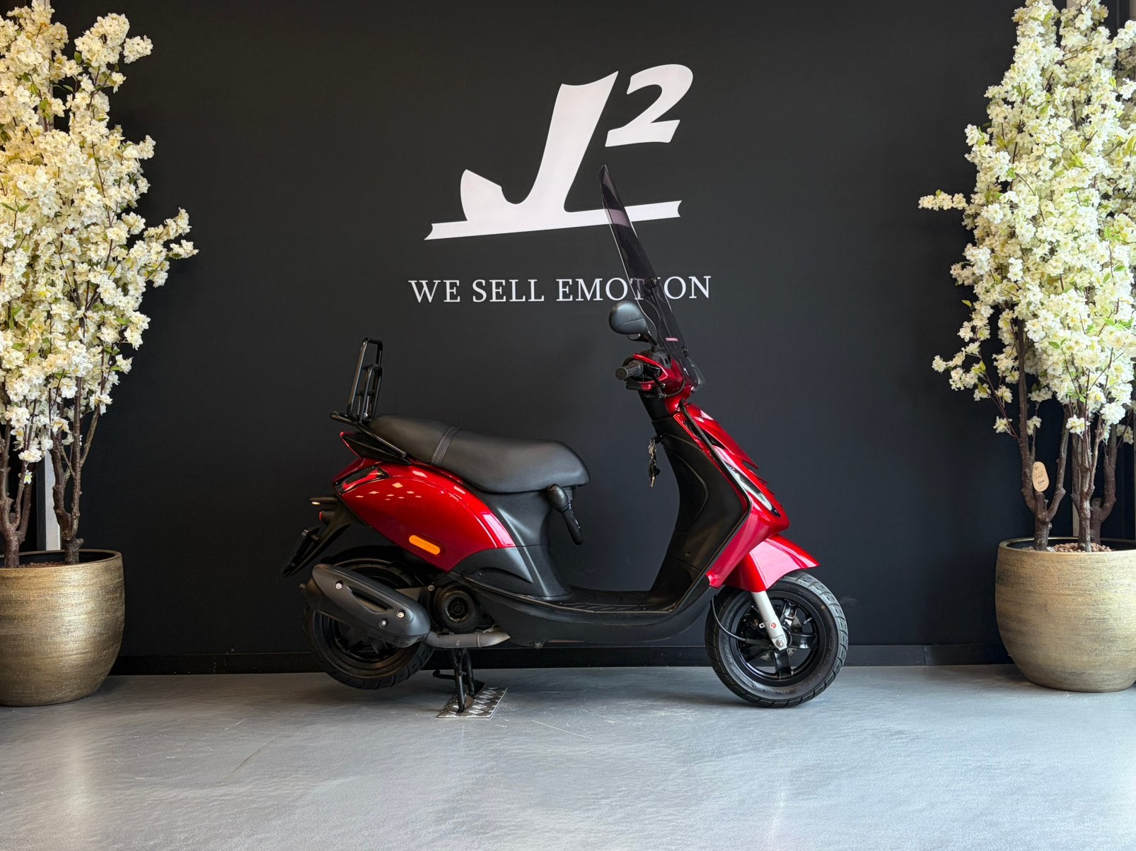 Piaggio Zip | Candy Red | Brom | 2023 | 5956 km, Overige modellen, ., Maximaal 45 km/u, Ophalen of Verzenden