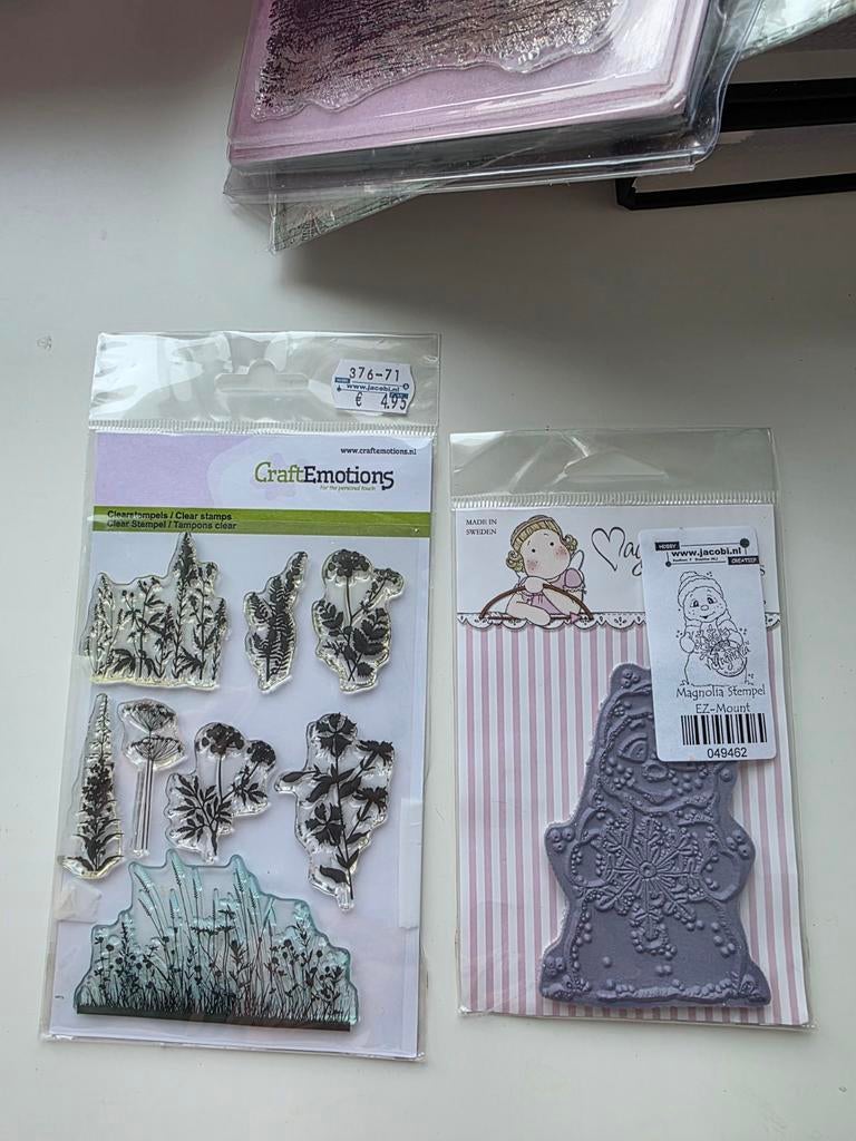 Verschillende clearstamps (zie foto's), Hobby en Vrije tijd, Ophalen of Verzenden, Nieuw, Clearstamp