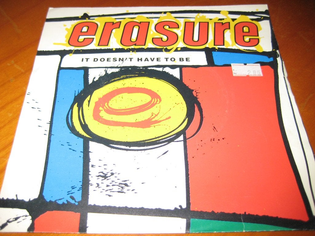 Erasure: It doesn`t have to be (419), Ophalen of Verzenden, Zo goed als nieuw, Pop