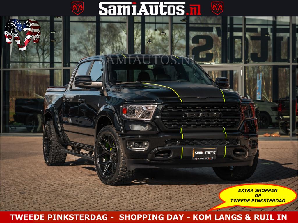 Dodge Ram SPORT | 5.7 V8 4x4 HEMI | PANORAMA DAK | GROOTSCHE, Auto's, Automaat, 5654 cc, Met garantie (alle), Zwart