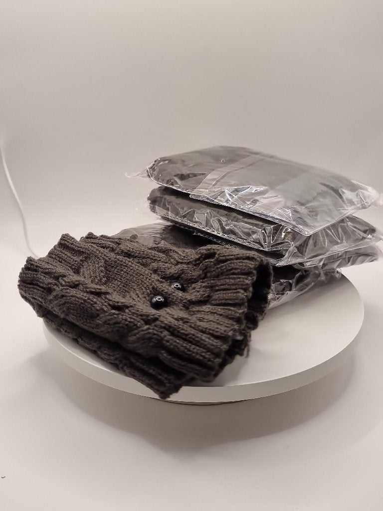 Set van 5 paar gebreide handwarmers van wol – nieuw, Maat 38/40 (M), Nieuw, Ophalen of Verzenden, Onbekend