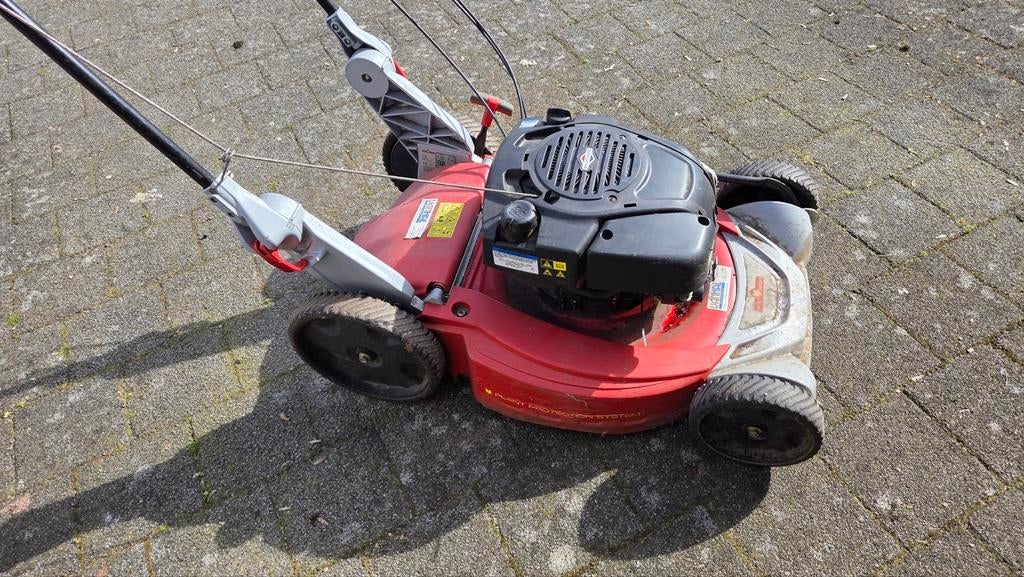 Wolf garten grasmaaier., Tuin en Terras, Grasmaaiers, Ophalen, Cirkelmaaier, Gebruikt, Mulchfunctie