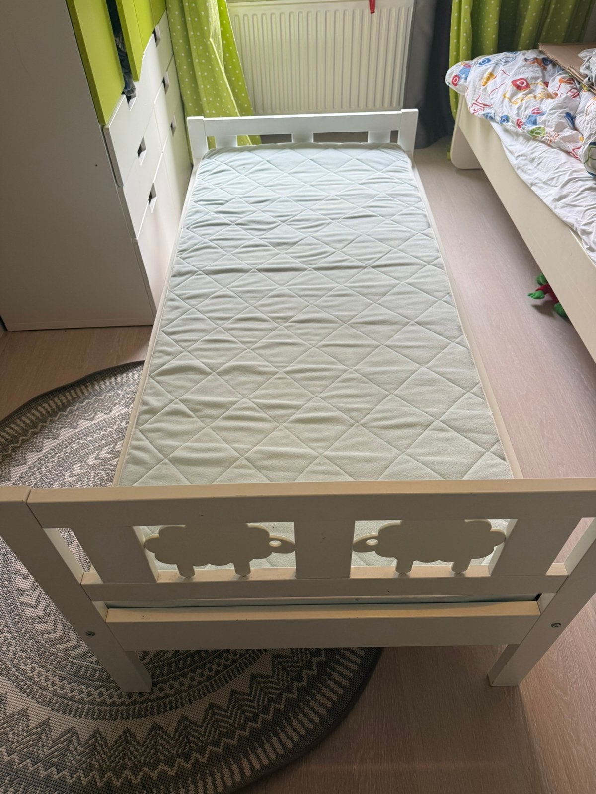 Peuter / kleuter bed, Kinderen en Baby's, Ophalen, Gebruikt, 140 tot 160 cm, 70 tot 85 cm