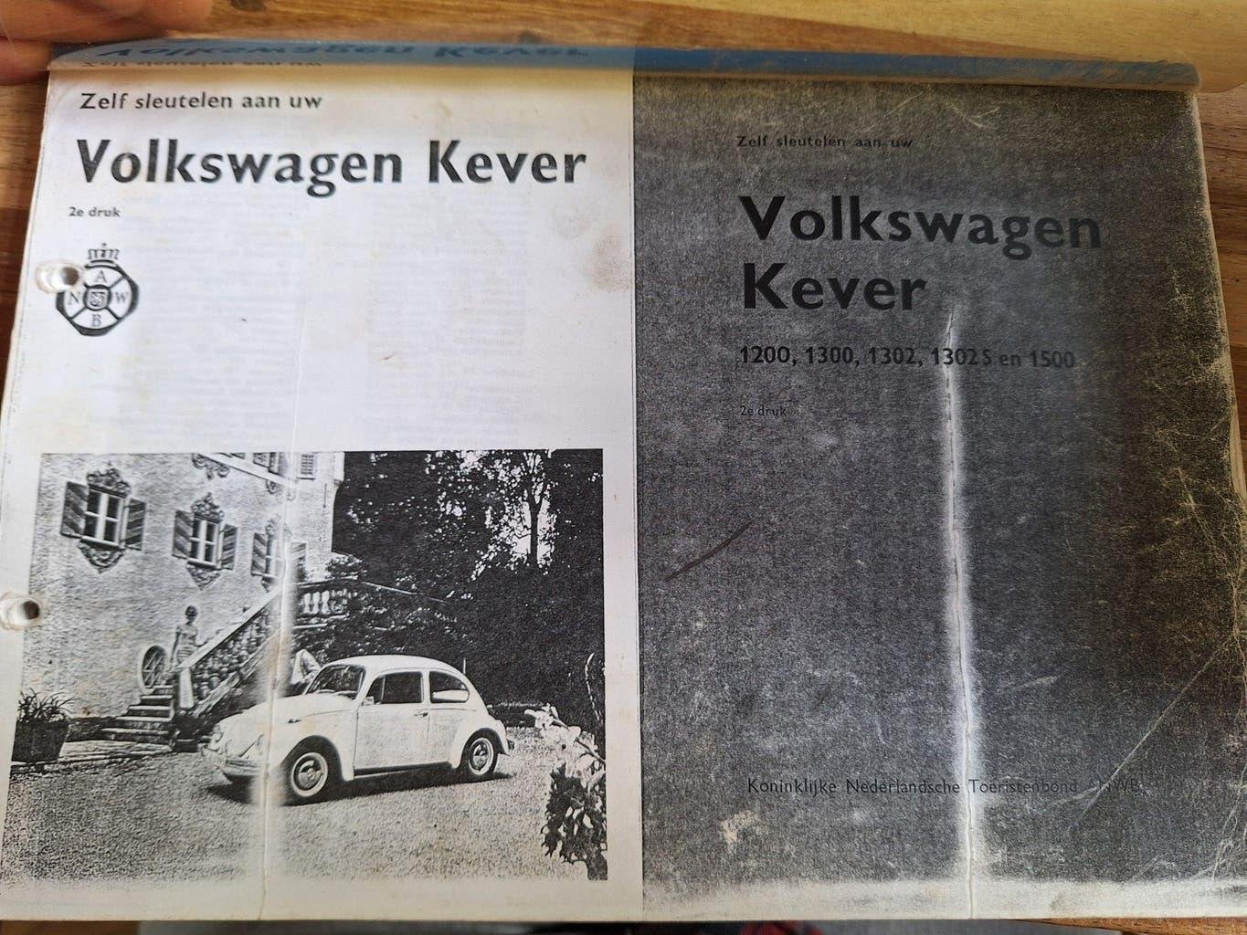 ANWB Zelf Sleutelen VW Kever (1200, 1300, 1302, 1500), Boeken, Ophalen of Verzenden, Gelezen, Volkswagen, ANWB