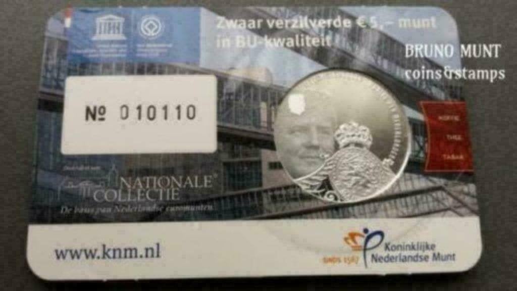 Van Nelle Vijfje 2015 BU-kwaliteit, Postzegels en Munten, Munten | Nederland, Verzenden, Koningin Beatrix, Euro's, Setje