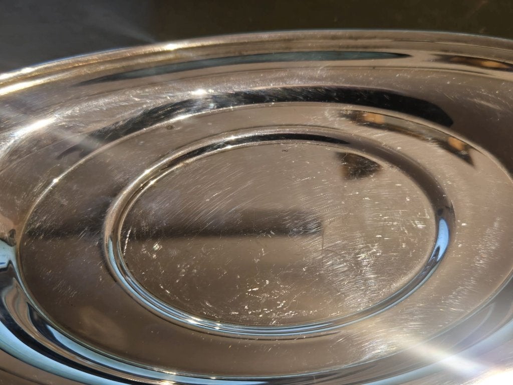 Sheffield Silver Company verzilverde serveerschaal – USA, Antiek en Kunst, Antiek | Goud en Zilver, Ophalen of Verzenden, Goud