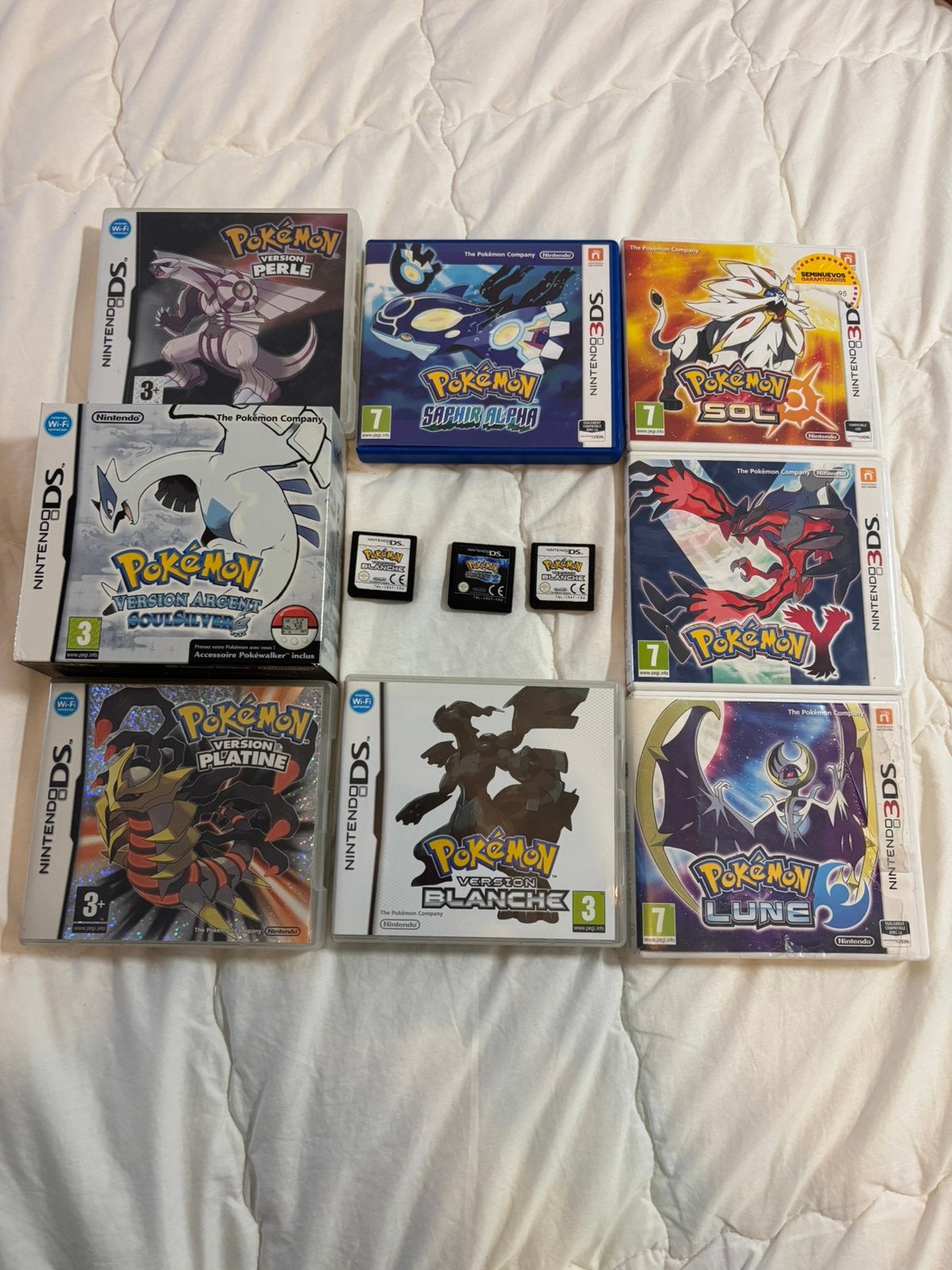 Diverse originele franse pokemon spellen te koop!, Ophalen of Verzenden, Zo goed als nieuw