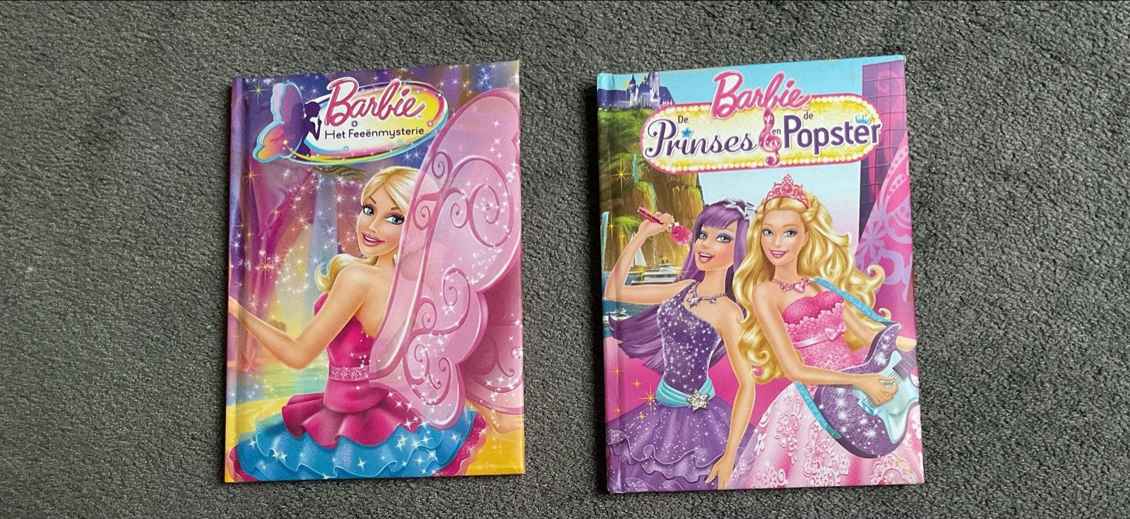Barbie boeken: Het Feenmysterie & De Prinses & Popster.Nieuw, Ophalen of Verzenden, Gelezen, Fictie algemeen