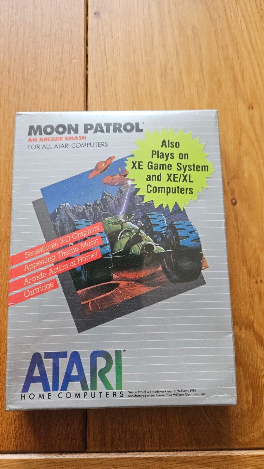 Atari Moon Patrol (nieuw in seal), Spelcomputers en Games, Met games, Overige modellen, Nieuw, Ophalen of Verzenden