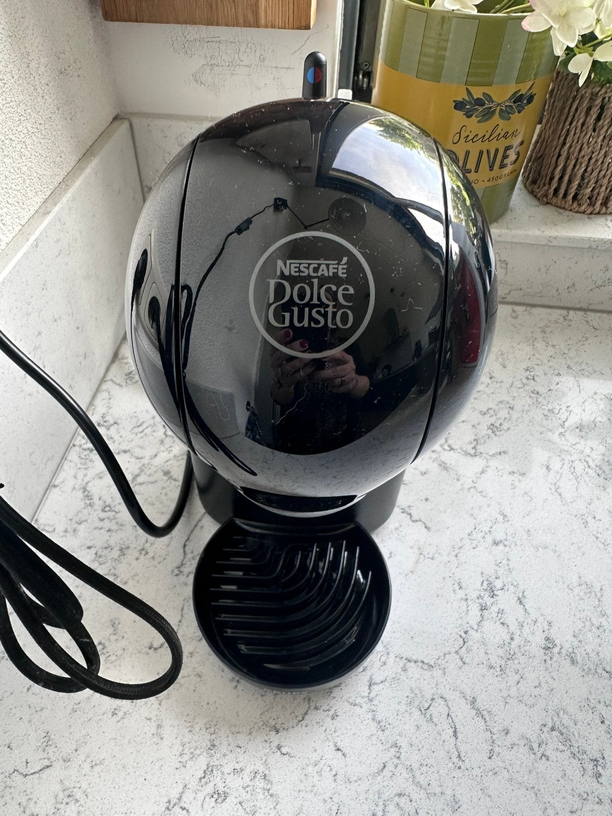 Zwarte Dolce Gusto - piccolo / zgan, Koffiemachine, Ophalen of Verzenden, Zo goed als nieuw, 1 kopje