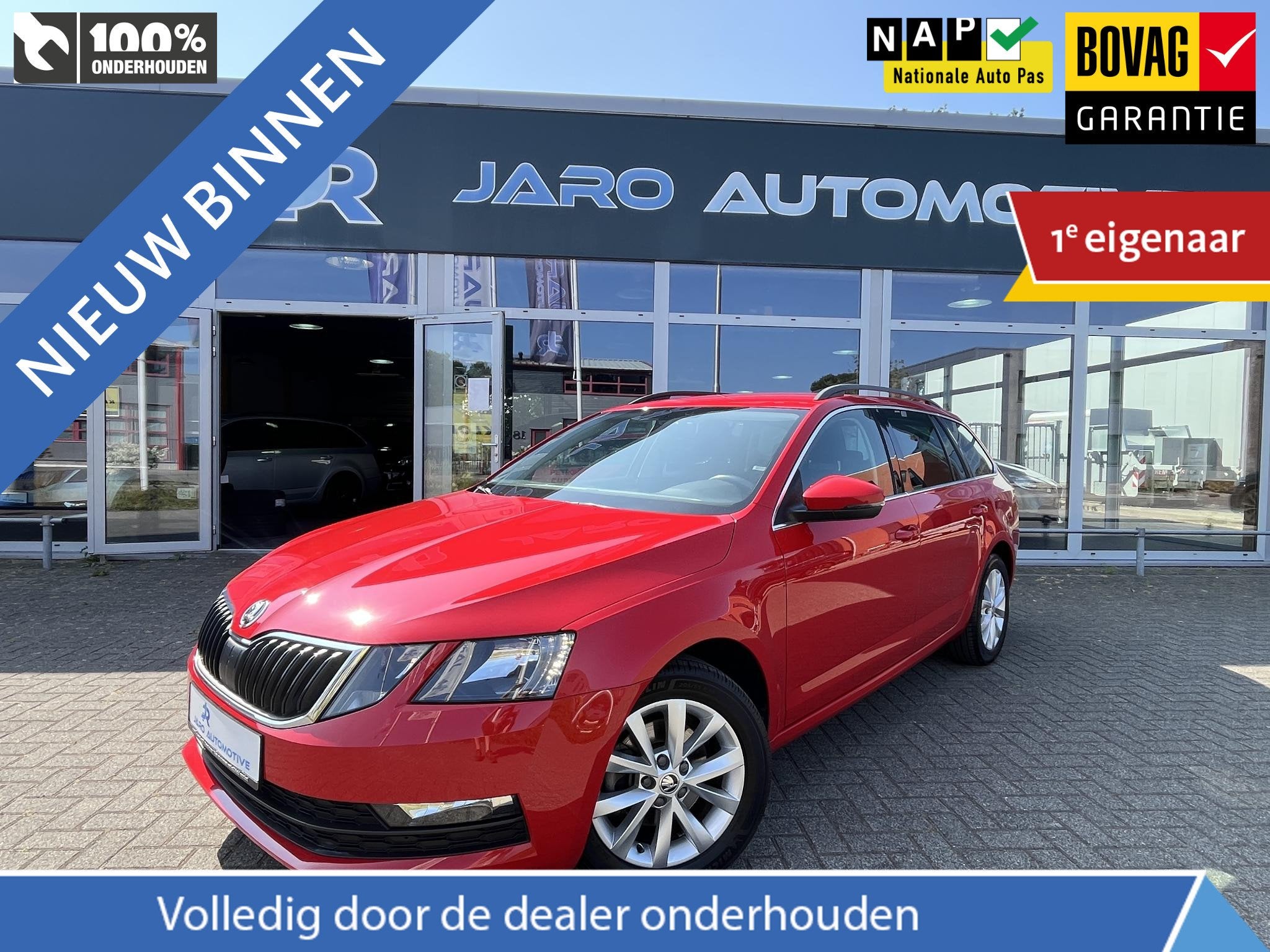 Skoda Octavia Combi 1.0 TSI Greentech Ambition Business | Ap, 12 maanden, Stof, Gebruikt, 116 pk