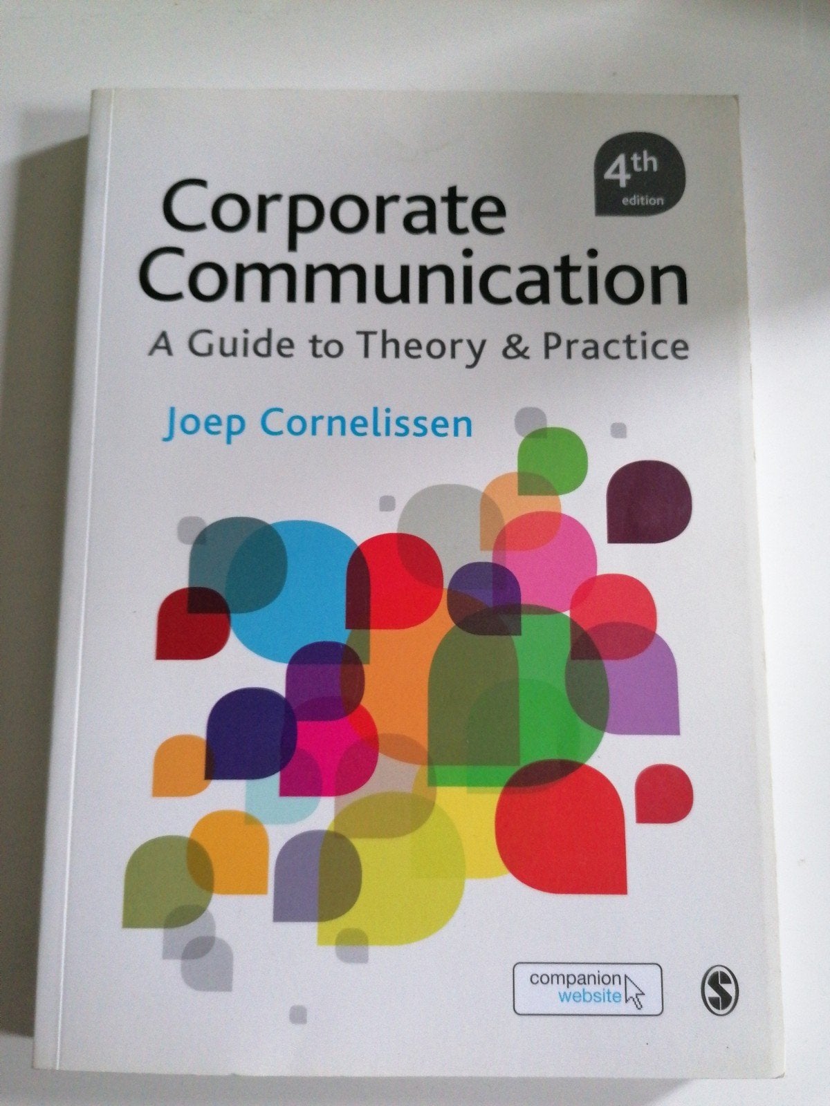 Corporate Communication: A Guide to Theory & Practice, Boeken, Joep Cornelissen, Zo goed als nieuw, Gamma, HBO