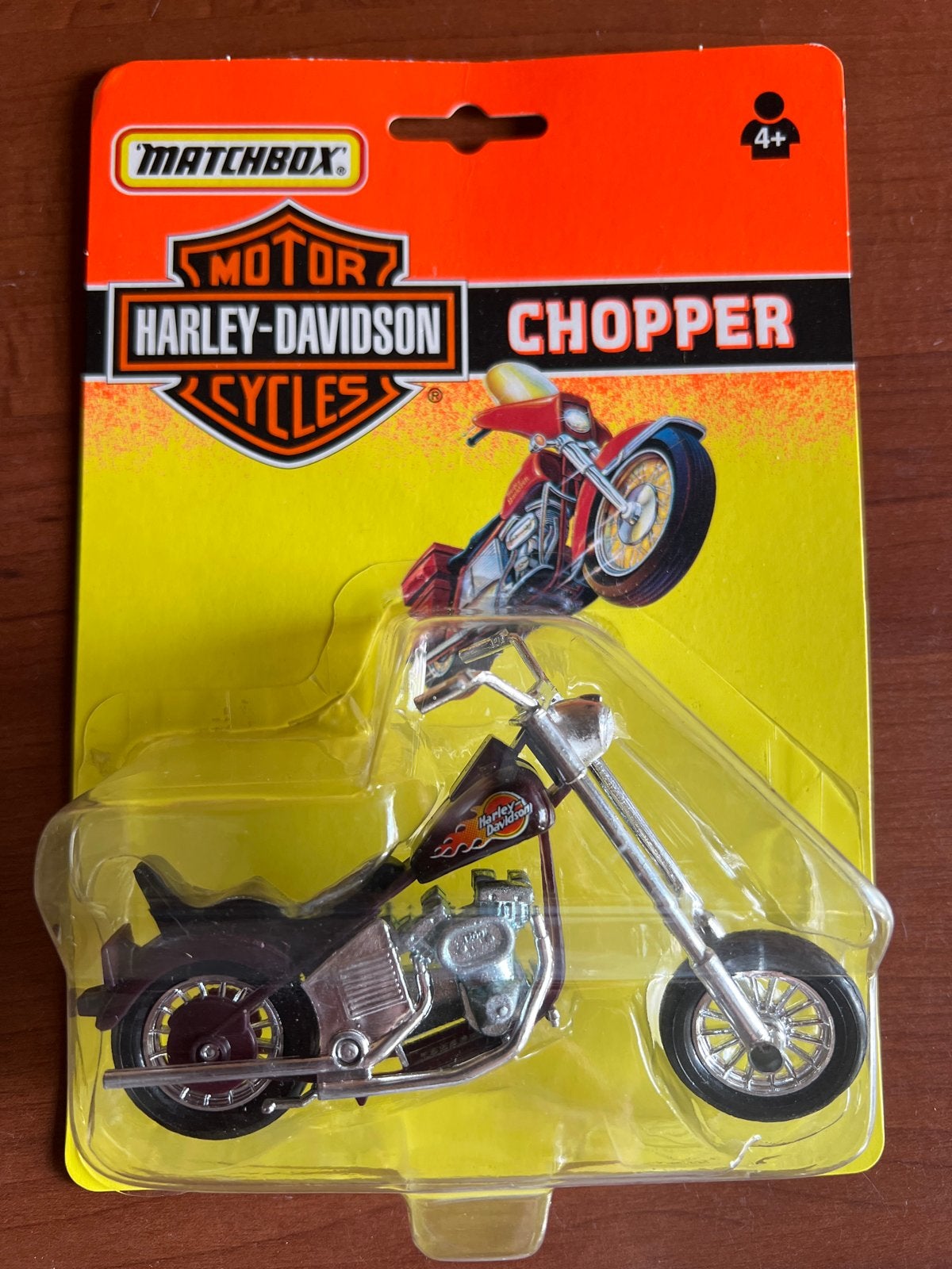 Matchbox Harley-Davidson Chopper Motorfiets Nieuw in Verpakk, Ophalen, Nieuw
