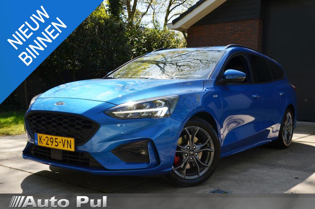 Ford Focus Wagon 1.5 EcoBlue ST Line X Business Navi/Led/Pdc, Stof, Gebruikt, 4 cilinders, Blauw