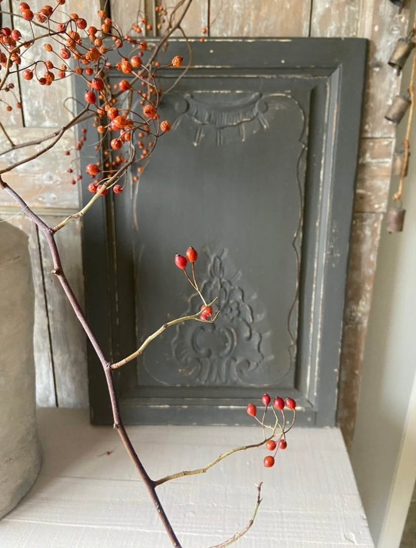 Brocante* doorleefd paneel, Ophalen