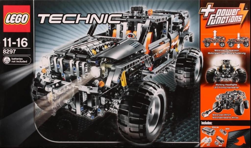 Lego 8297 Off-Roader buggy jeep Technic, Kinderen en Baby's, Speelgoed | Duplo en Lego, Ophalen of Verzenden, Gebruikt, Complete set