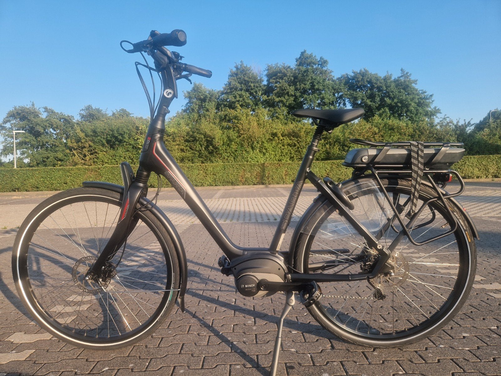 ELEKTRISCHE FIETS SPARTA M10B(BOSCH MIDDEN MOTOR)WEINIG KM, Ophalen, Zo goed als nieuw, Sparta