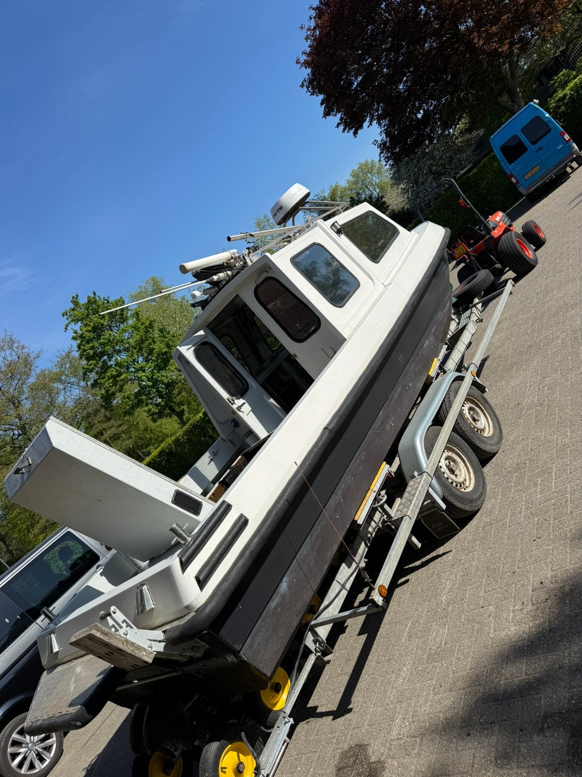 Visboot / speedboot jetaandrijving, Ophalen of Verzenden, Volvo