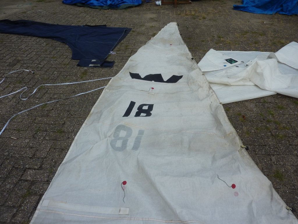 grootzeil Waarschip, Ophalen of Verzenden, Gebruikt, Overige typen