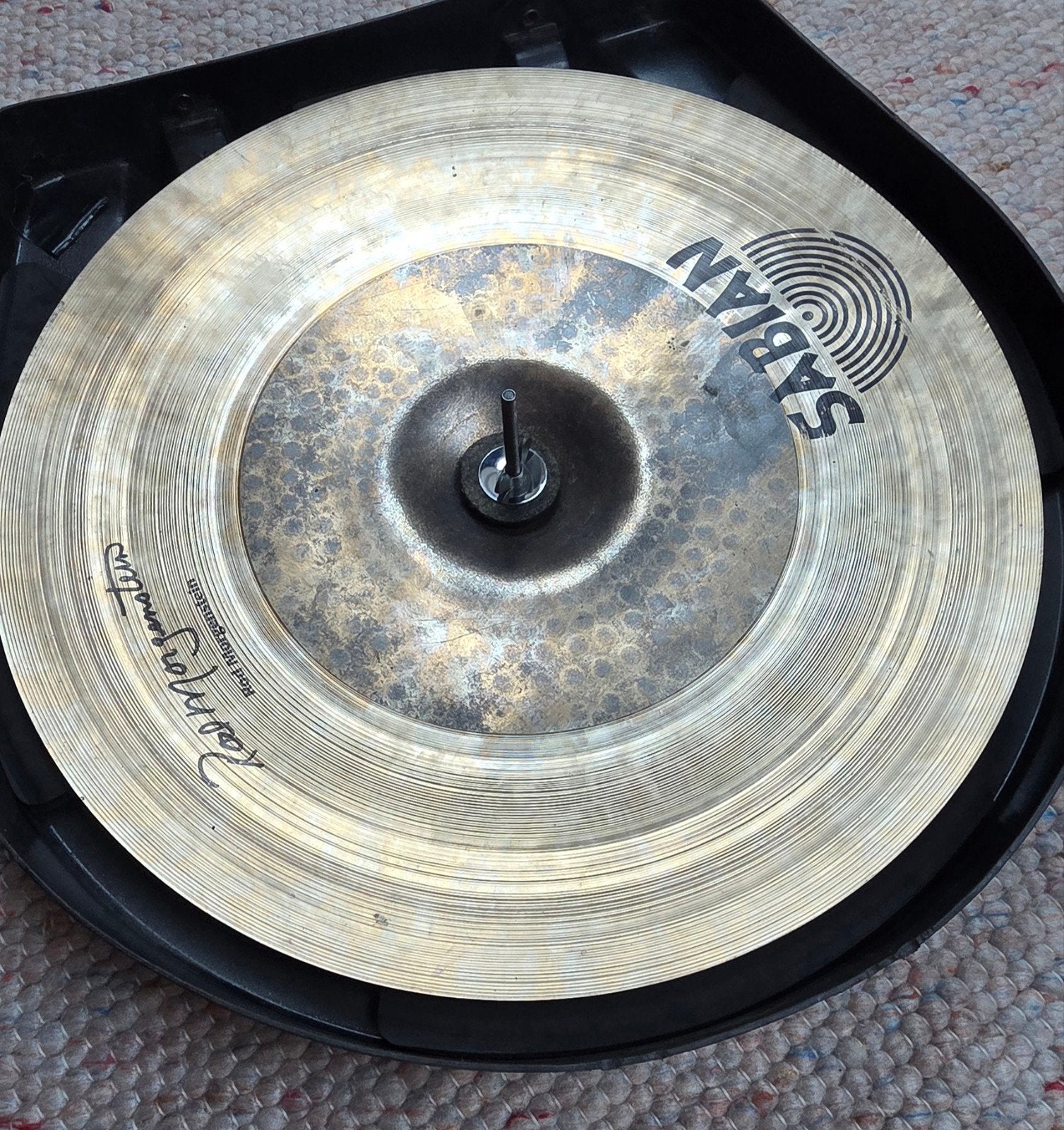 Sabian Rod Morgenstein Signature Tri-Top, Ophalen of Verzenden, Gebruikt, Overige merken