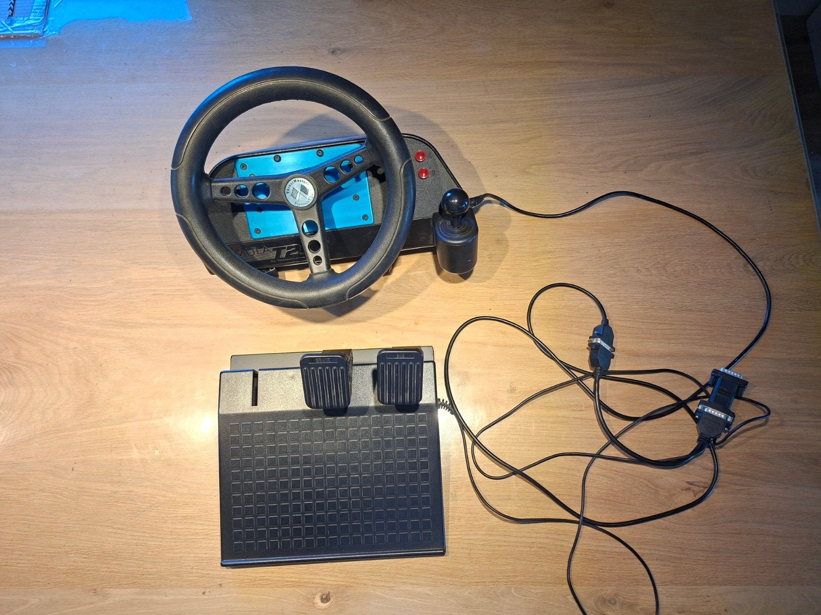 Te koop: Logitech WingMan Formula Force GP race stuurset., Ophalen of Verzenden, Zo goed als nieuw, Trustmaster