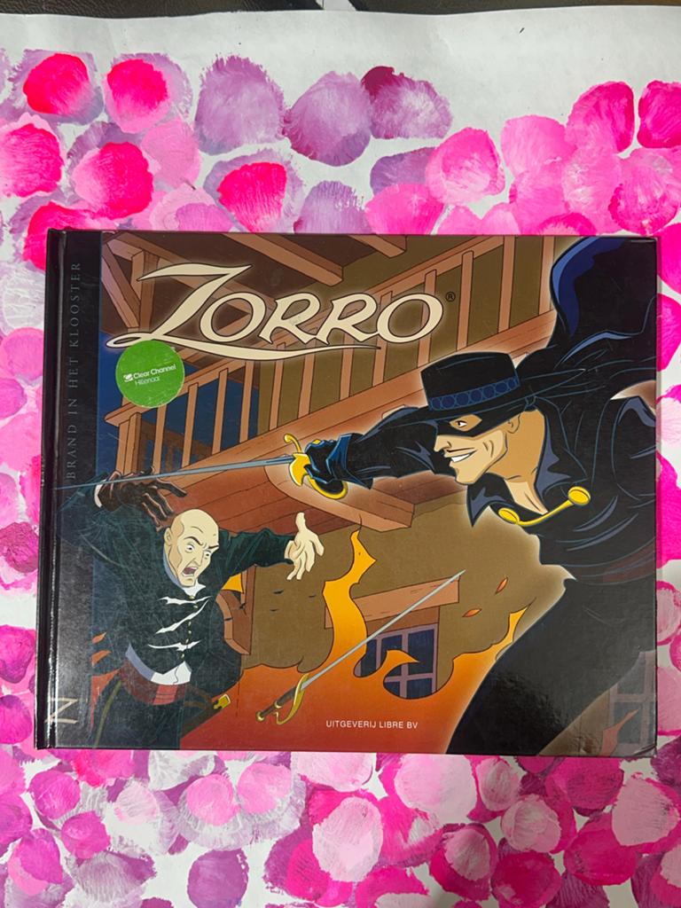 Zorro: Een Brand in het Klooster - Stripboek, Boeken, Avontuur en Actie, Ophalen of Verzenden, Zo goed als nieuw