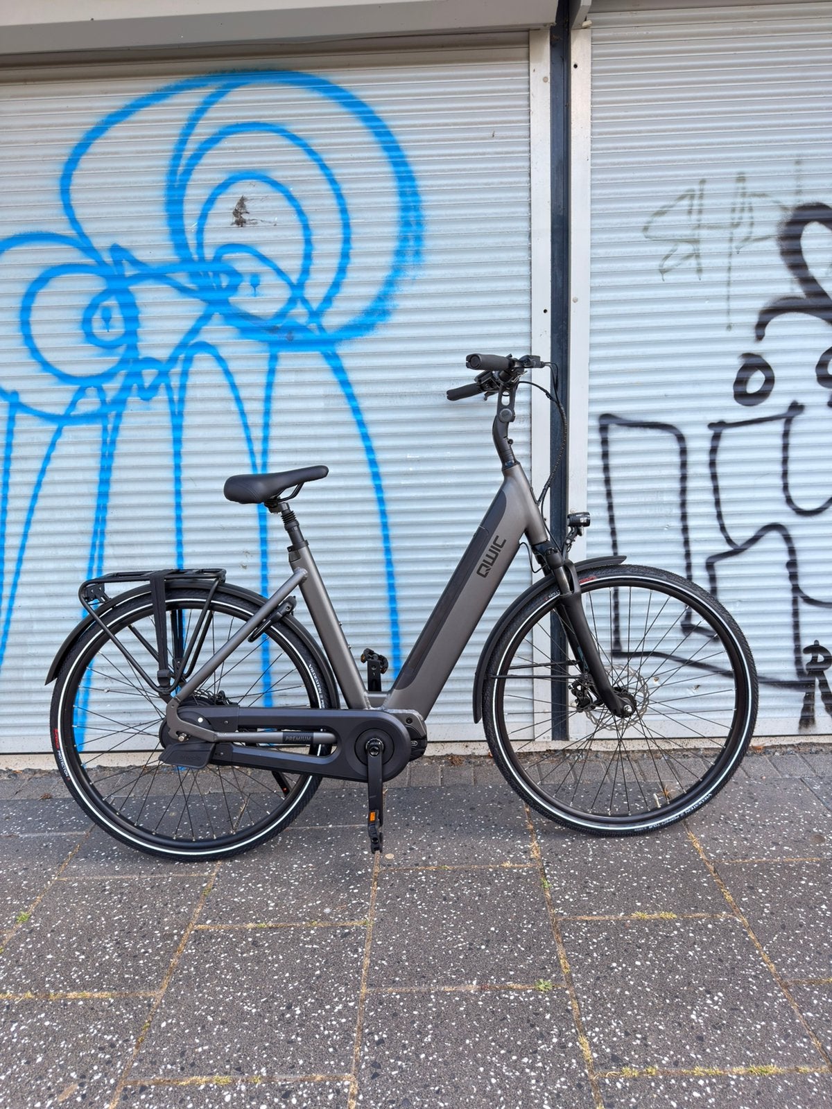 Qwic Elektrische  Premium I I-AUTO+ Jet Black 540Wh, Ophalen, Qwic, Nieuw, 51 tot 55 cm