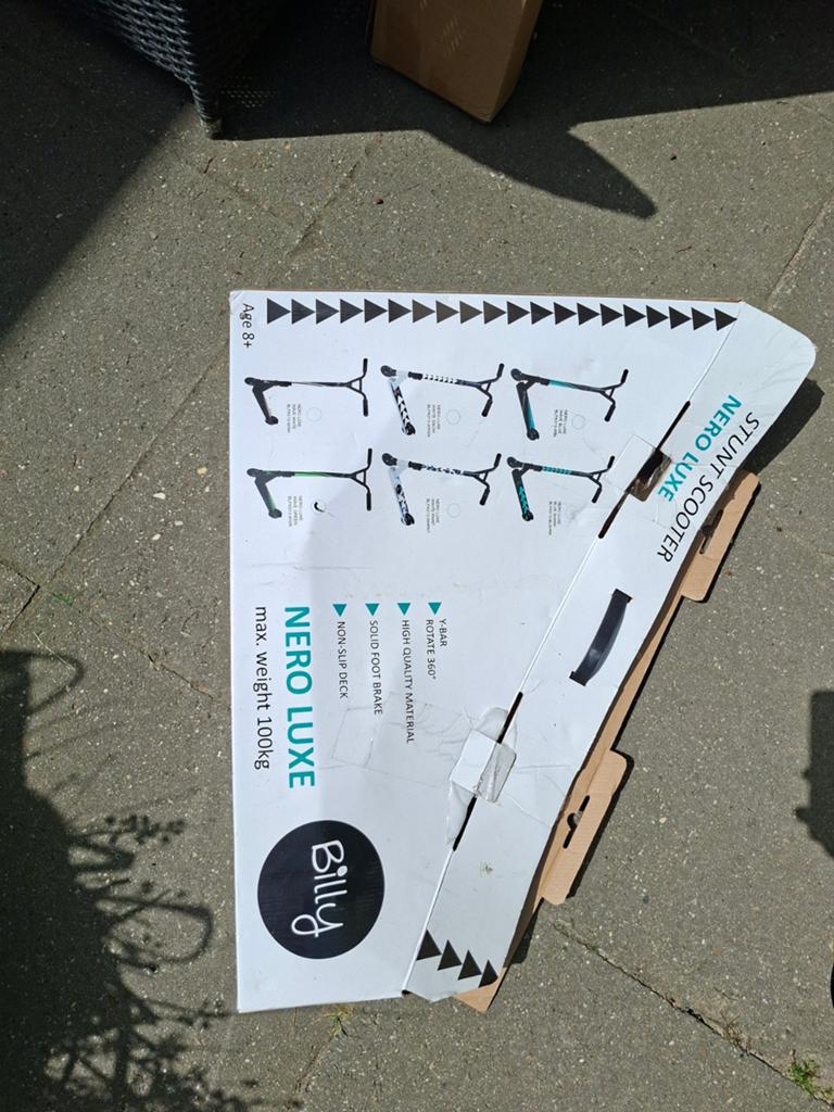 Billy Nero Luxe Stunt Scooter - Nieuw in doos, Fietsen en Brommers, Ophalen, Nieuw, Gewone step, Billy