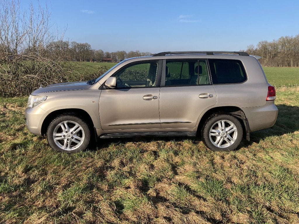 Toyota Land Cruiser V8 4.5 D-4d AUT 5PERS 2008 Beige, Auto's, Toyota, Automaat, Beige, Diesel, Vierwielaandrijving