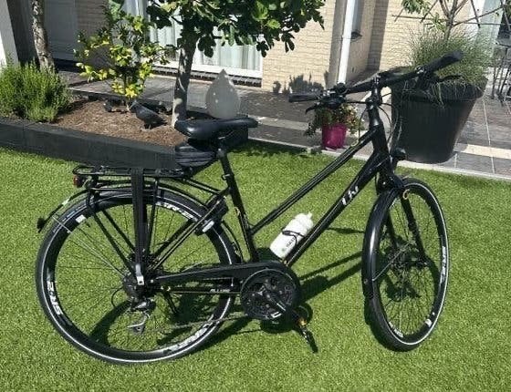 Zwarte Liv Allure Damesfiets - Zo goed als nieuw, Versnellingen, Zo goed als nieuw, 50 tot 53 cm, Schijfrem
