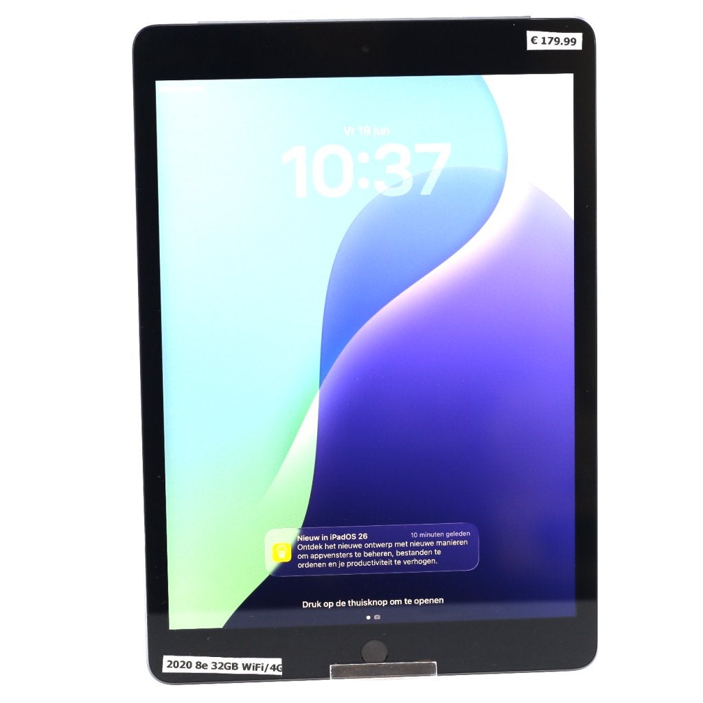 iPad 8e 2020 32GB WiFi/4G Space Gray | Nette Staat, Apple, Gebruikt, Support@apple.com, One Apple Park Way
Cupertino, CA 95014
United States