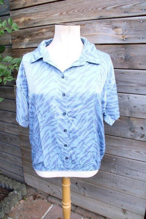 Blouson blauw Maicazz mt 42 Vaste prijs, Blauw, Maat 42/44 (L), Ophalen of Verzenden, Maicazz