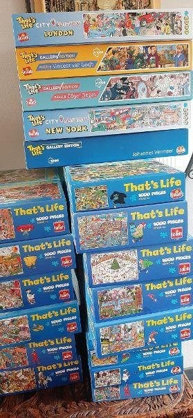 puzzels, Ophalen, 500 t/m 1500 stukjes, Zo goed als nieuw, Legpuzzel