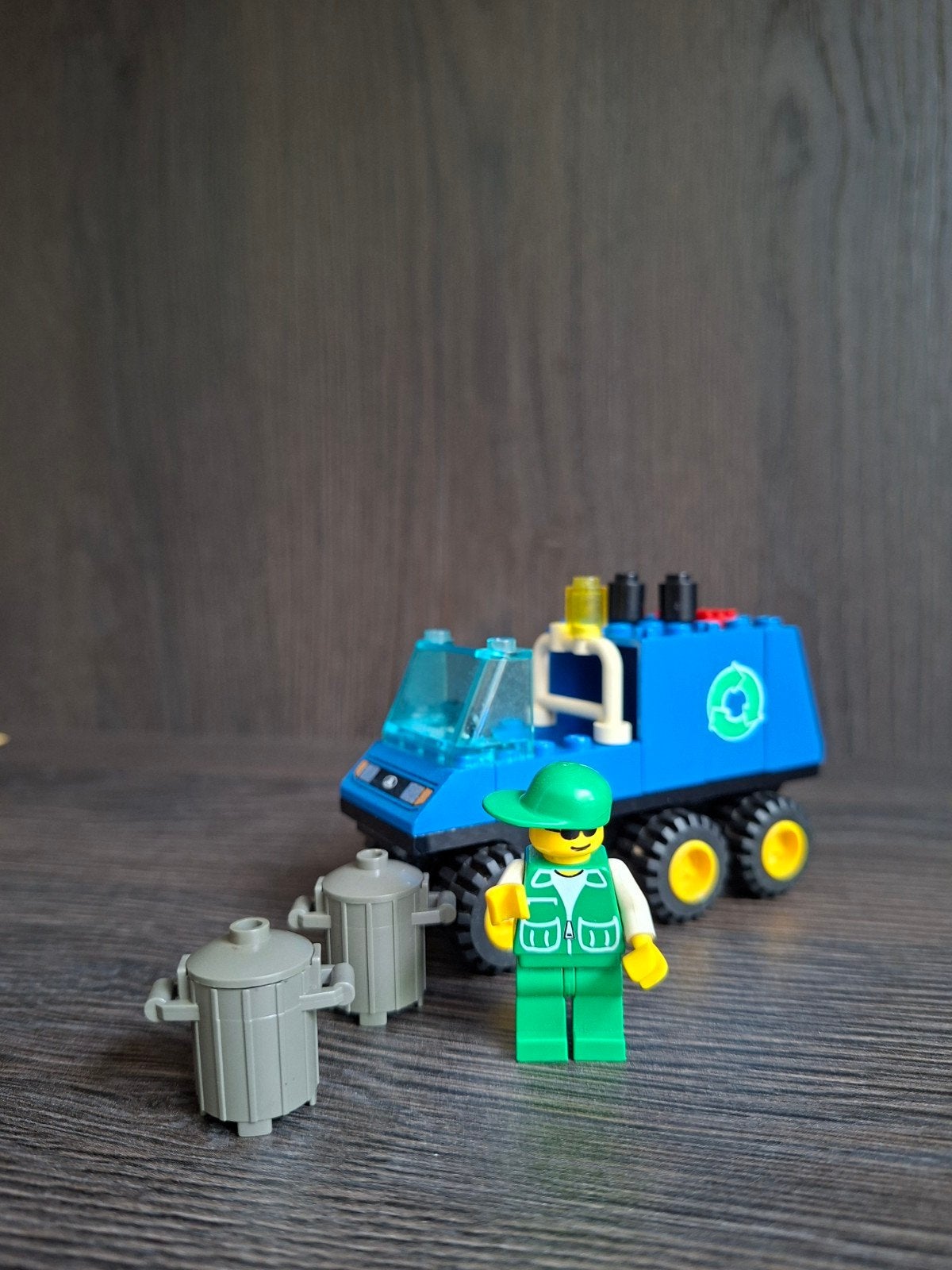 Lego vintage system vuilniswagen 6564 compleet, Gebruikt, Overige thema's, Lego, Ophalen of Verzenden