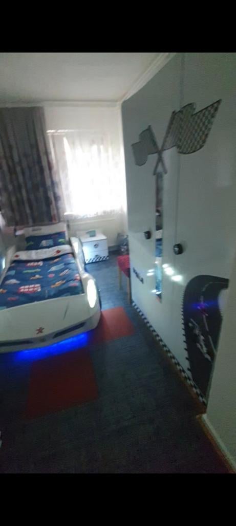 Complete kinderslaapkamer met autobed, Ophalen of Verzenden