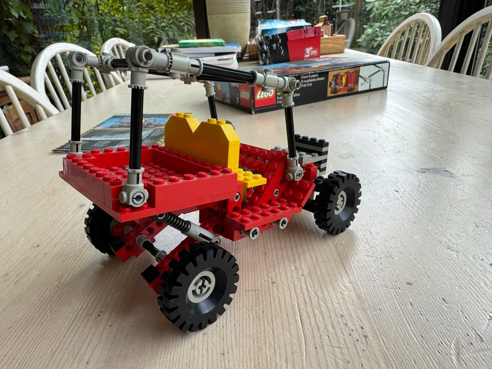 Lego Technic 8845 Dune Buggy - Vintage set met doos, Gebruikt, Lego, Ophalen of Verzenden, Complete set