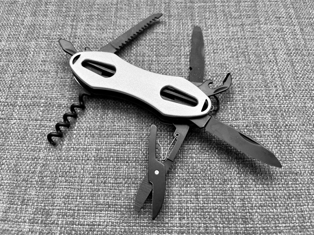 Multitool zakmes 7-delig, Ophalen