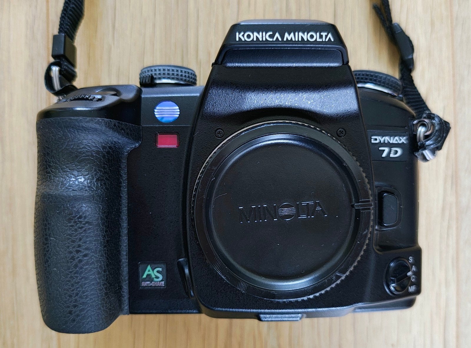 Konica Minolta Dynax 7D Spiegelreflexcamera met tas, Gebruikt, Minolta, Spiegelreflex, Ophalen of Verzenden