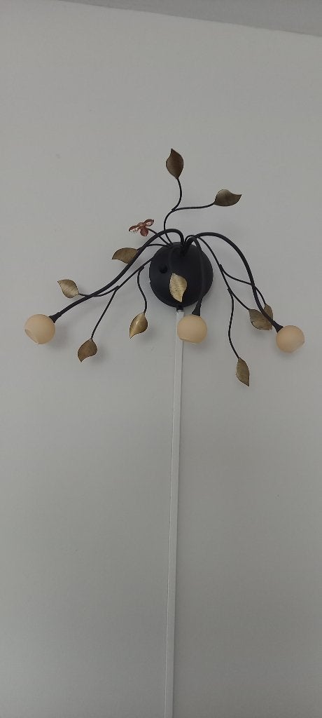 lamp, Ophalen, Zo goed als nieuw, Glas, E14 (klein)