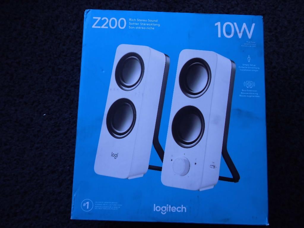 Logitech z200 usb luidsprekers, Ophalen of Verzenden, Nieuw, Logitech