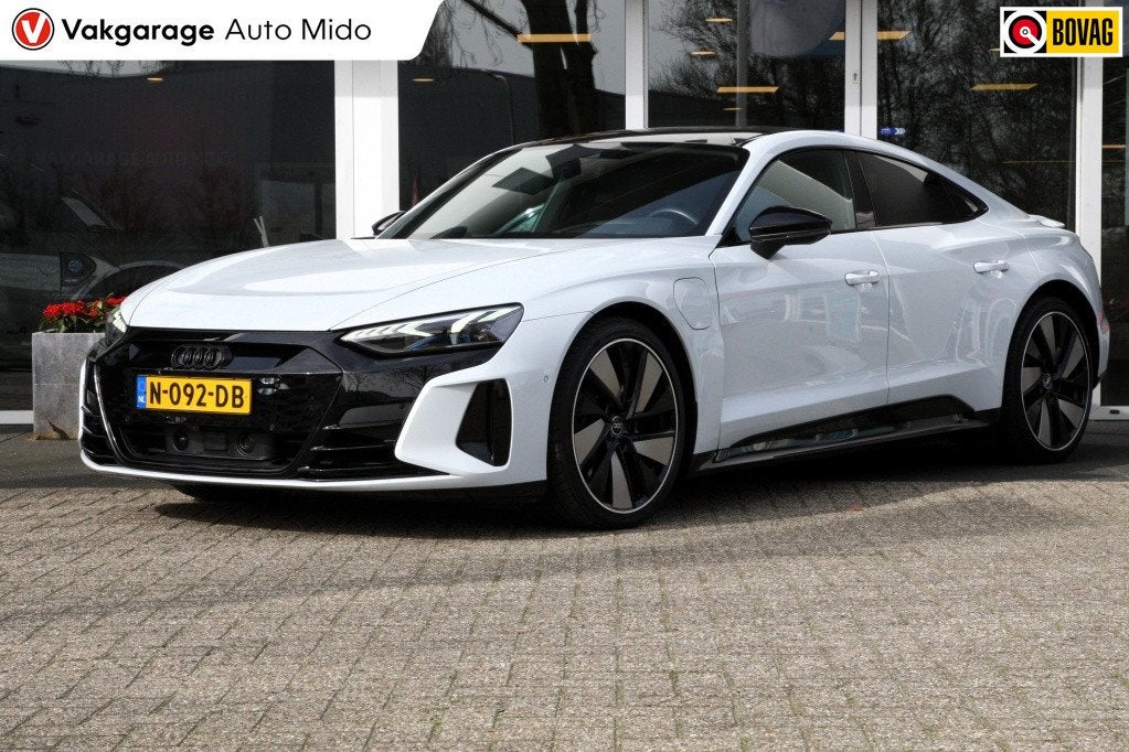 Audi e-tron GT GT edition ZERO Competition 93 kWh | NLD auto, Auto's, Audi, 12 maanden, Gebruikt, Zwart, Leder en Stof