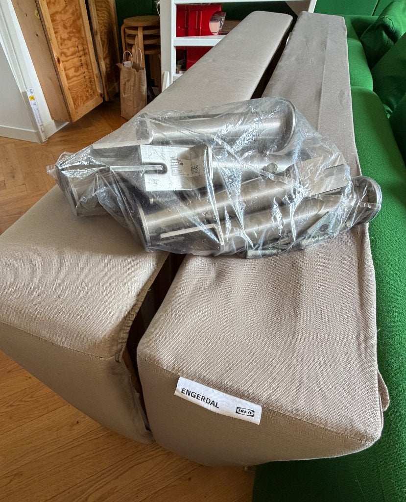 Ikea boxspring, Huis en Inrichting, Slaapkamer | Boxsprings, Ophalen, Gebruikt, Tweepersoons, 200 cm