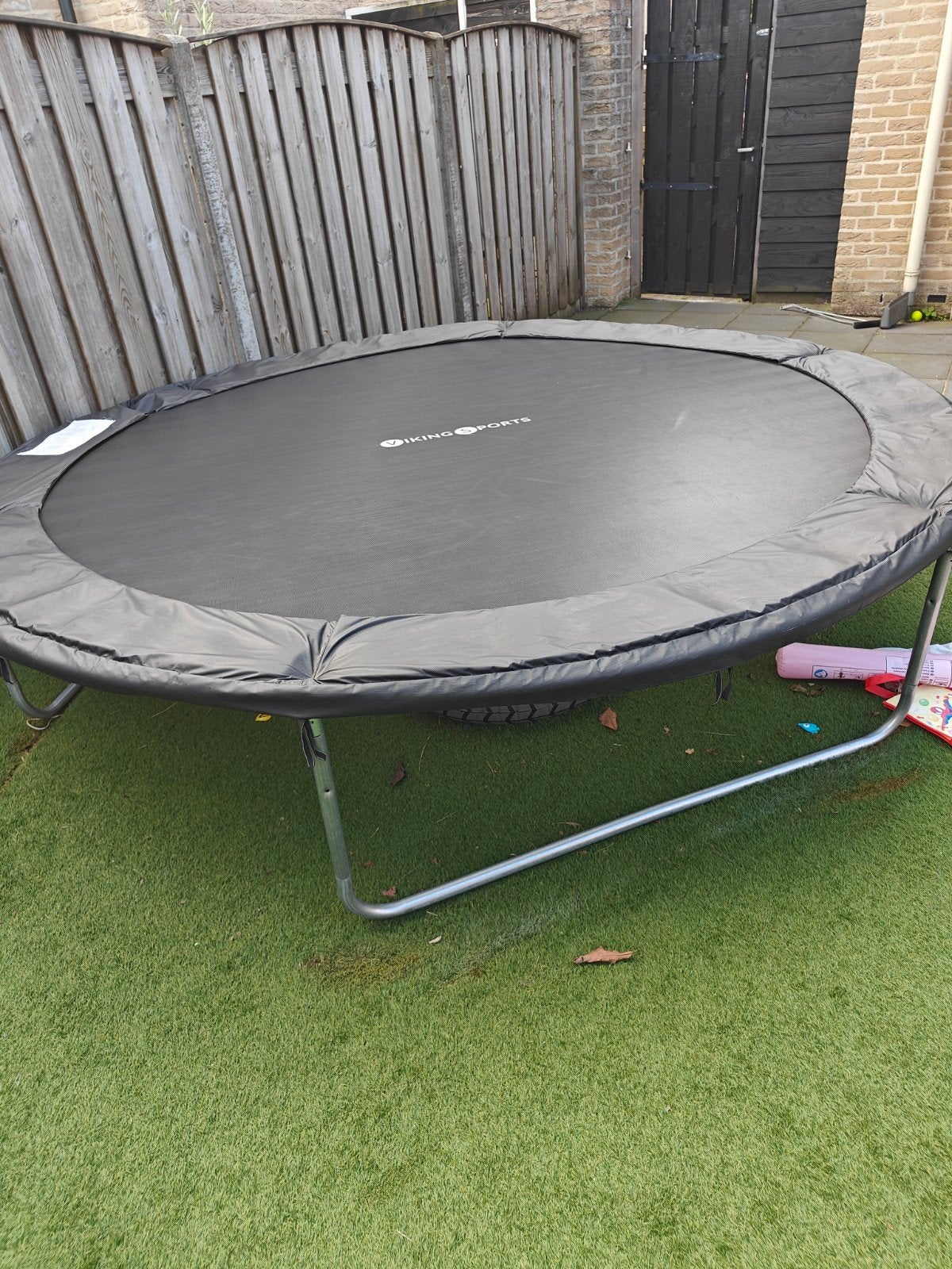 trampoline 305 cm incl nog nieuw net, Ophalen, Zo goed als nieuw