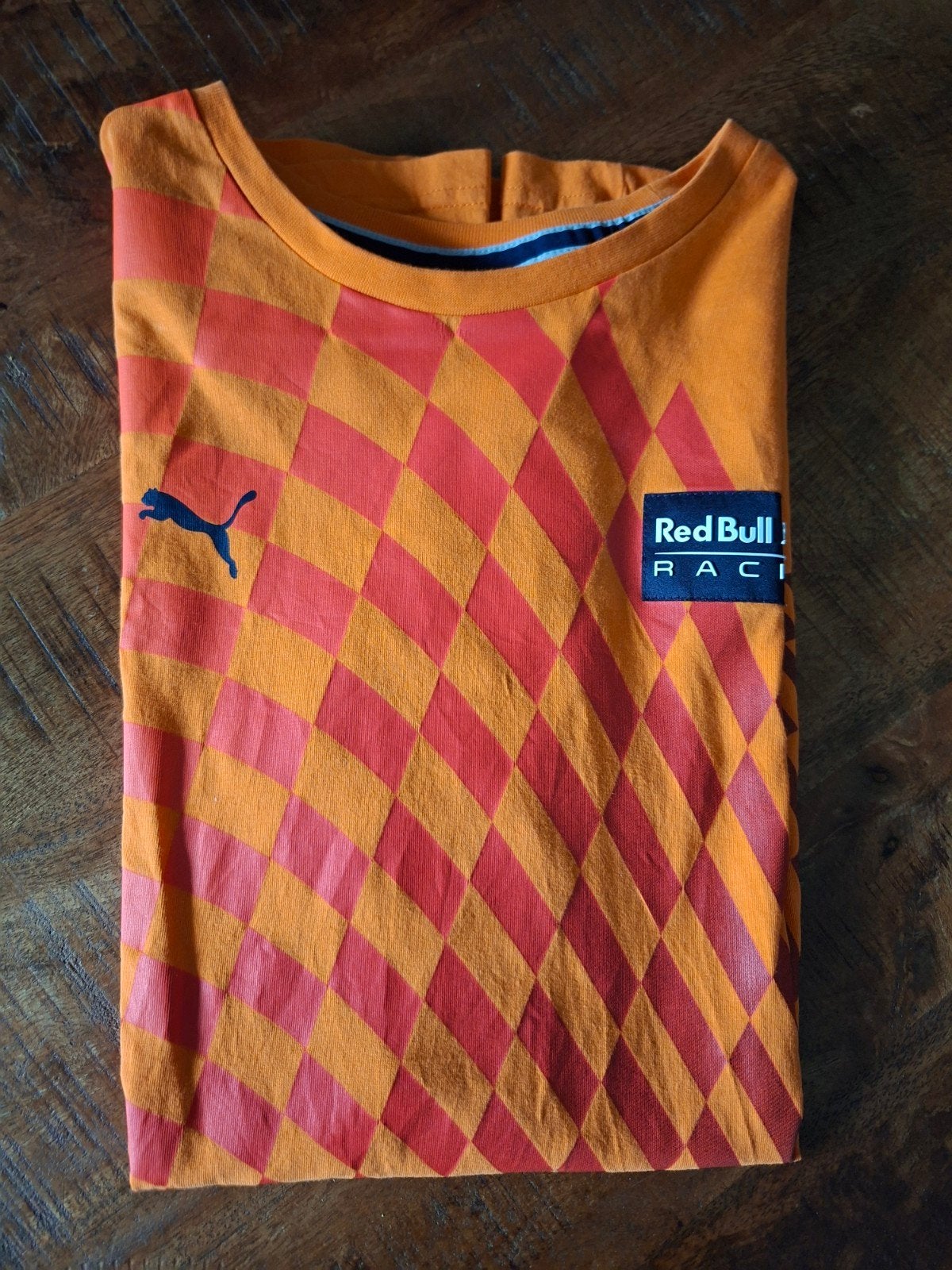 Puma Red Bull Racing T-shirt maat S - Ongedragen, Puma, Oranje, Ophalen of Verzenden, Zo goed als nieuw